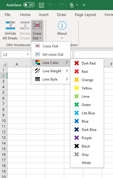 Microsoft Excel: How can we cross check the texts and numbers from