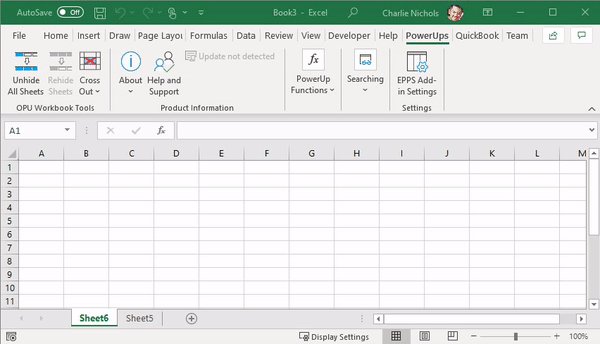 Unhide all sheets in Excel with a click. Rehide too with just a click.